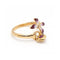 Bague GUCCI Flora Mariposa - Bague en or 18 ct et émail 58 Facettes UKD360468FJ