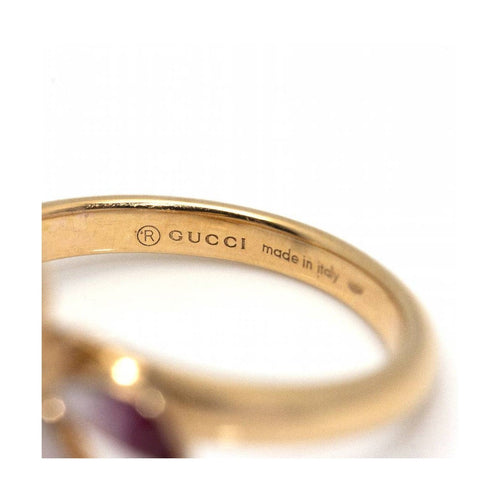 Bague GUCCI Flora Mariposa - Bague en or 18 ct et émail 58 Facettes UKD360468FJ
