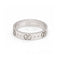 Bague Gucci Icon - Bague motif GG en or blanc 18 ct 58 Facettes UKD360482FJ