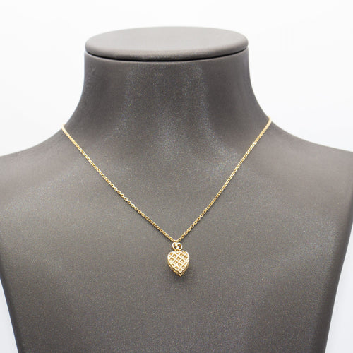 Collier Gucci Diamantissima - Collier motif GG en or jaune 18 kt 58 Facettes UKD360492FJ