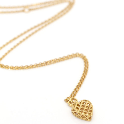 Collier Gucci Diamantissima - Collier motif GG en or jaune 18 kt 58 Facettes UKD360492FJ
