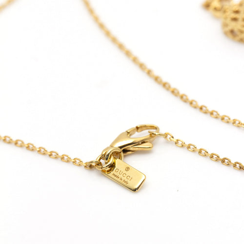 Collier Gucci Diamantissima - Collier motif GG en or jaune 18 kt 58 Facettes UKD360492FJ