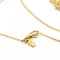Collier Gucci Diamantissima - Collier motif GG en or jaune 18 kt 58 Facettes UKD360492FJ