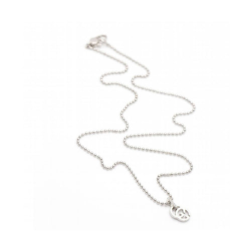 Collier GUCCI - Collier motif GG en or blanc 18 ct et diamants 58 Facettes UKD360497FJ