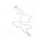 Collier GUCCI - Collier motif GG en or blanc 18 ct et diamants 58 Facettes UKD360497FJ