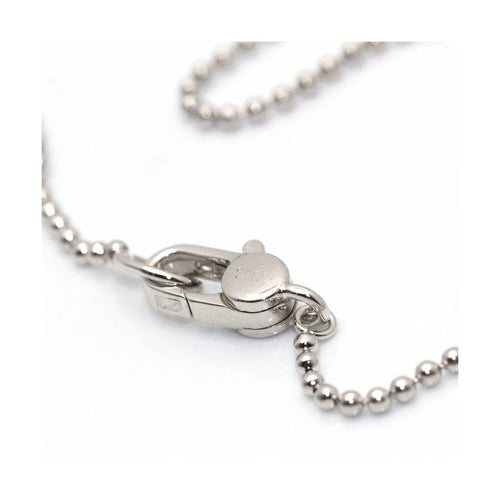 Collier GUCCI - Collier motif GG en or blanc 18 ct et diamants 58 Facettes UKD360497FJ