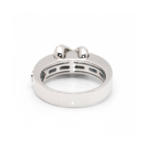 Bague 56 CENTOVENTUNO - Bague en or blanc 18 ct, topazes bleus et diamants 58 Facettes UKD360500FJ