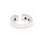 Bague QUARE - Bague pavée en or blanc 18 kt et diamants 58 Facettes UKD360525FJ
