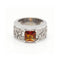 Bague Carrera y Carrera - Bague en or blanc 18 ct et citrine Madeira 58 Facettes UKD360526FJ