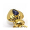 Boucles d'oreilles Boucles d’oreilles - Nacre et saphir en or jaune 18 kt 58 Facettes UKD360531FJ
