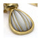 Boucles d'oreilles Boucles d’oreilles - Nacre et saphir en or jaune 18 kt 58 Facettes UKD360531FJ