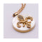 Collier Flor de Lis - Collier en or rose 18 kt et diamants 58 Facettes UKD360910FV