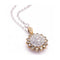 Collier SUNFLOWER - Collier en or rose 18 kt et diamants 2,54 ct 58 Facettes UKD360911FV