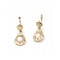 Boucles d'oreilles FLEUR - Boucles d’oreilles vers 1810 en or jaune, diamants et perles 58 Facettes UKD361020JC
