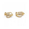 Boucles d'oreilles Boucles d’oreilles vintage 1955 en or jaune 18 kt et diamants 58 Facettes UKD361042JC