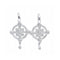 Boucles d'oreilles ALT - Boucles d’oreilles vintage en or blanc 18 kt et diamants 58 Facettes UKD361158SP