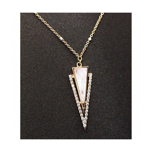 Collier LANZA - Collier en or rose 18 kt, diamants et nacre 58 Facettes UKD361160SP