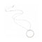 Collier Cercle de Vida - Collier en or blanc 18 kt et diamants 58 Facettes UKD361163SP