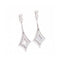 Boucles d'oreilles LISS - Boucles d’oreilles vintage en or blanc 18 kt et diamants 58 Facettes UKD361165SP