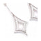 Boucles d'oreilles LISS - Boucles d’oreilles vintage en or blanc 18 kt et diamants 58 Facettes UKD361165SP
