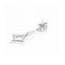 Boucles d'oreilles LISS - Boucles d’oreilles vintage en or blanc 18 kt et diamants 58 Facettes UKD361165SP