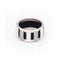 Bague Chaumet Class One - Bague en or blanc 18 ct, caoutchouc et diamants 58 Facettes UKD361589UZ