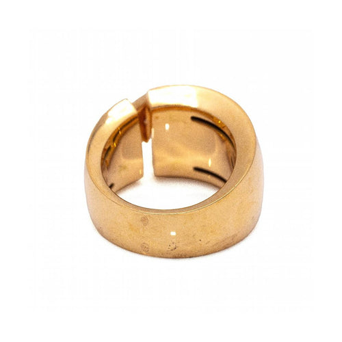 Bague Chaumet Liens Croisés - Bague en or rose 18 kt et diamants 58 Facettes UKD361598UZ