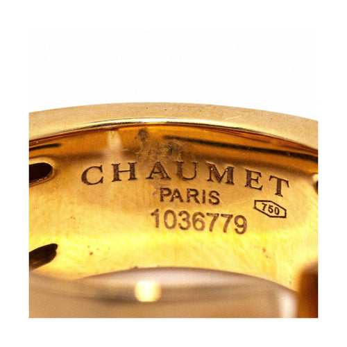 Bague Chaumet Liens Croisés - Bague en or rose 18 kt et diamants 58 Facettes UKD361598UZ