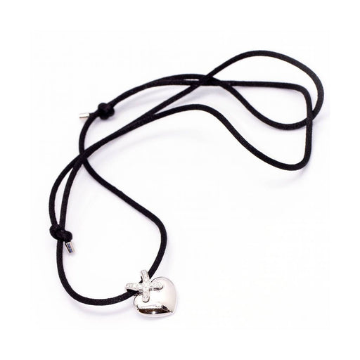 Collier Chaumet Liens Cœur - Collier en or blanc 18 kt et diamants 58 Facettes UKD361599UZ