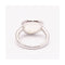 Bague MIMI Milano - Bague LUNA en or blanc 18 kt, diamants et pierre de lune 58 Facettes UKD361615UZ