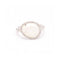 Bague MIMI Milano - Bague LUNA en or blanc 18 kt, diamants et pierre de lune 58 Facettes UKD361615UZ