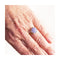 Bague Pasquale Bruni Bon Ton - Bague florale en or rose 18 ct et calcédoine bleue 58 Facettes UKD361620UZ