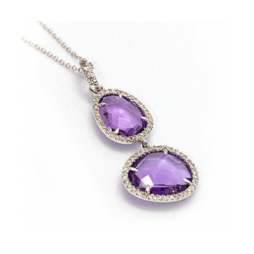 Collier MIMI MILANO - Collier en or blanc 18 ct et diamants 58 Facettes UKD361621UZ