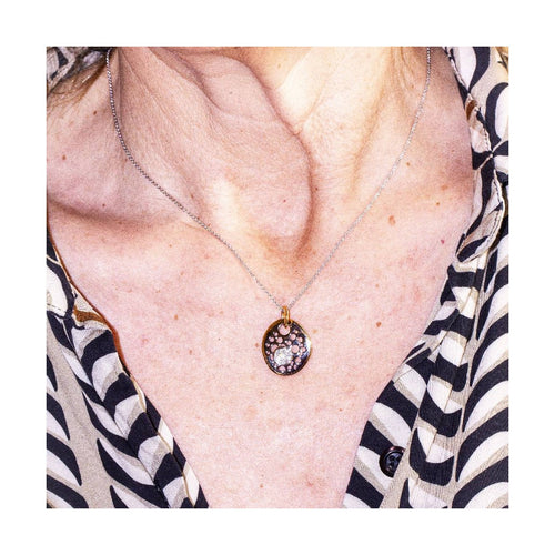 Collier ATELIT - Collier en or bicolore 18 kt et diamants 58 Facettes UKD361623UZ