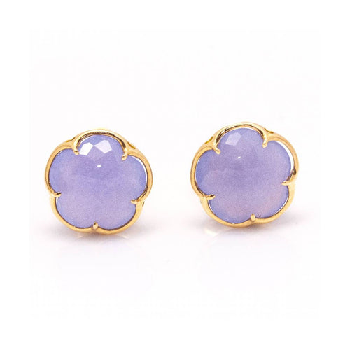 Boucles d'oreilles Pasquale Bruni Bon Ton - Boucles d’oreilles en or rose 18 kt et calcédoines 58 Facettes UKD361628UZ