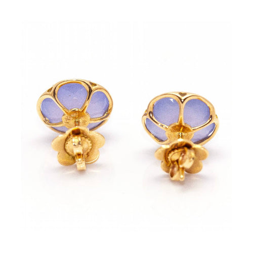 Boucles d'oreilles Pasquale Bruni Bon Ton - Boucles d’oreilles en or rose 18 kt et calcédoines 58 Facettes UKD361628UZ