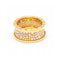 Bague BVLGARI B.ZERO1 - Bague en or rose 18 kt et diamants 58 Facettes UKD361631UZ