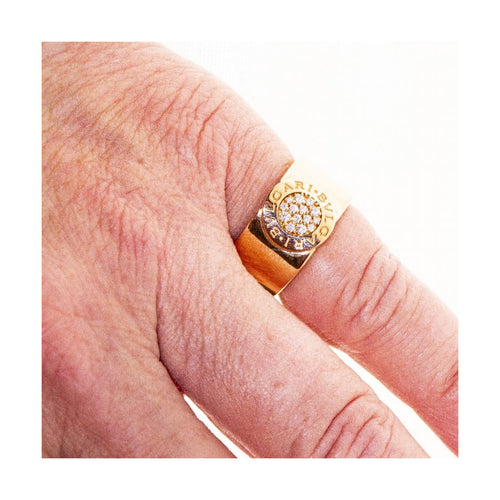 Bague BVLGARI BVLGARI - Bague en or rose 18 kt et diamants 58 Facettes UKD361633UZ