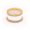 Bague Bvlgari B.zero1 - Bague en or rose 18 kt et diamants 58 Facettes UKD361635UZ