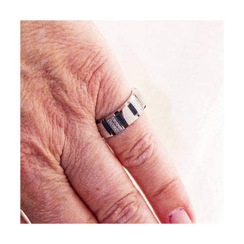 Bague Chaumet Class One - Bague en or blanc 18 kt 58 Facettes UKD361637UZ