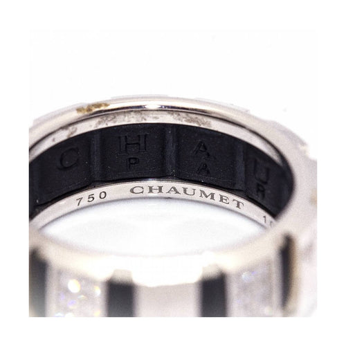 Bague Chaumet Class One - Bague en or blanc 18 kt 58 Facettes UKD361637UZ