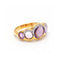Bague 55 Bague - Améthyste et diamants en or rose 18 kt 58 Facettes UKD361639UZ