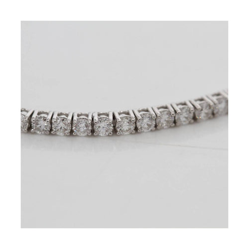 Bracelet Rivière - Bracelet en or blanc 18 ct et diamants 4,04 ct 58 Facettes UKD361679CG