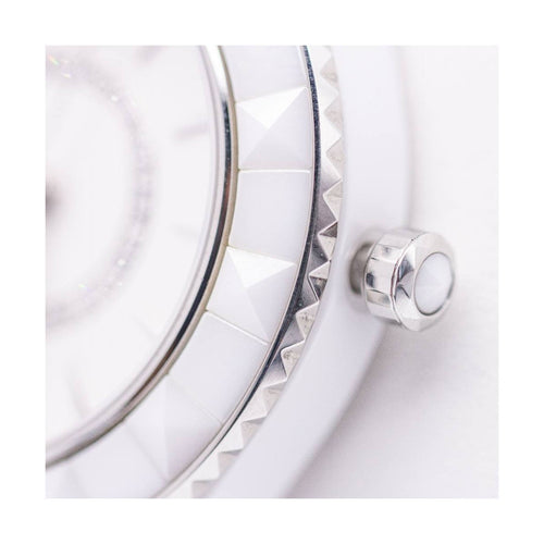 Montre Dior Dior VIII - Montre femme en acier et céramique blanche avec diamants 58 Facettes UKD362101SO