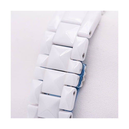Montre Dior Dior VIII - Montre femme en acier et céramique blanche avec diamants 58 Facettes UKD362101SO