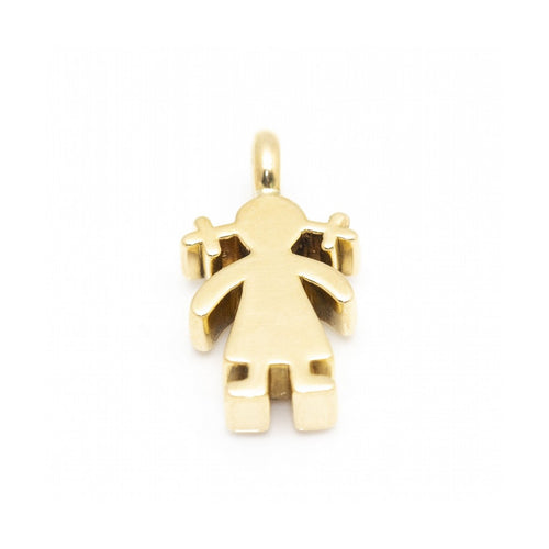 Pendentif TOUS Sweet Dolls - Pendentif fille en or jaune 18 kt 58 Facettes UKD362357SO