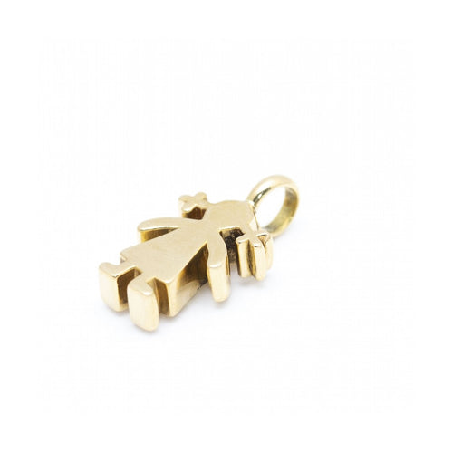 Pendentif TOUS Sweet Dolls - Pendentif fille en or jaune 18 kt 58 Facettes UKD362357SO