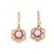 Boucles d'oreilles BELLE - Boucles d’oreilles en or jaune 18 ct, diamants et rubis 58 Facettes UKD362741JC