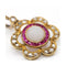 Boucles d'oreilles BELLE - Boucles d’oreilles en or jaune 18 ct, diamants et rubis 58 Facettes UKD362741JC