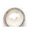 Bague 62 PEARL - Bague en or blanc 18 kt avec perle et diamants 58 Facettes UKD362763RR